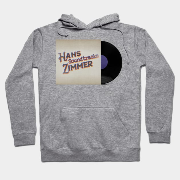 RETRO VINYL HANS ZIMMER (NO TIME TO DIE) Hoodie by elSALMA